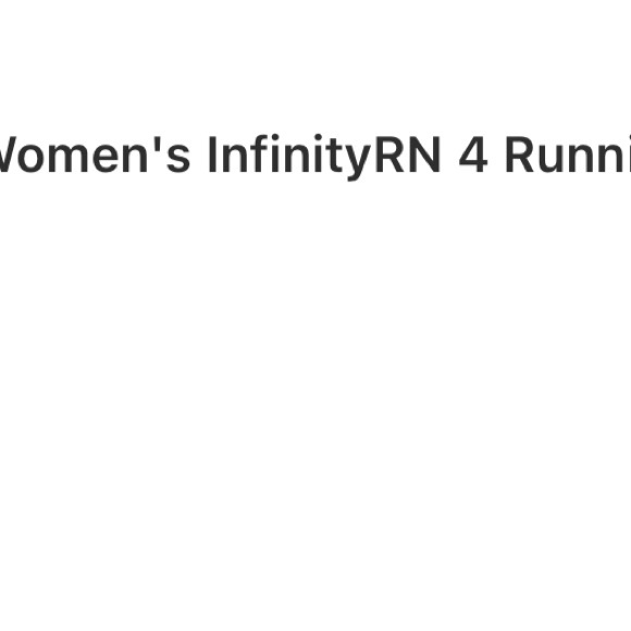 New Nike infinityRN 4 run running shoes sneakers 9 women’s - Picture 4 of 4